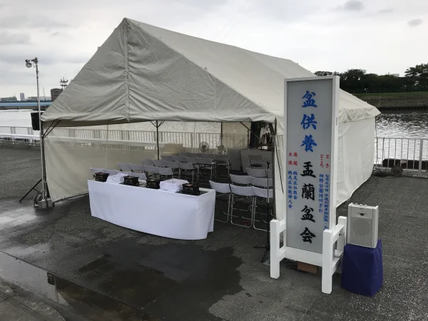 お寺・神社の伝統行事の設営事例 3